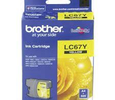 Brother LC-67 Yellow Ink Cartridge