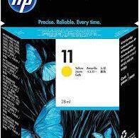 HP No 11 Yellow ink Cartridge