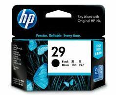 HP No 29 Black Ink