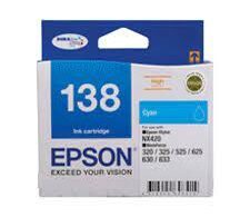 Epson T138 Cyan Ink Cartridge