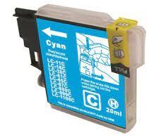 Brother LC38 Compatible Cyan ink