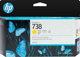 HP 738 300 ml Yellow Ink