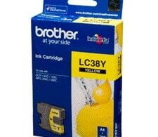 Brother LC38Y Yellow Ink