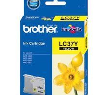 Brother LC37 Yellow Ink