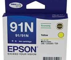 Epson 91N Yellow Ink