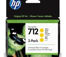 HP 712 29ml Yellow 3 Pk 3ED79A