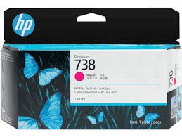 HP 738 130 ml Magenta ink