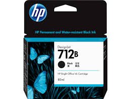 HP No 712 Black ink Cartridge