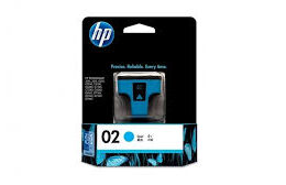 HP 02 Cyan Ink