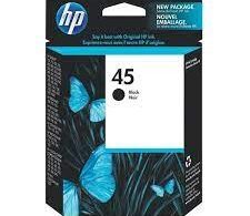 HP No 45 Black Ink