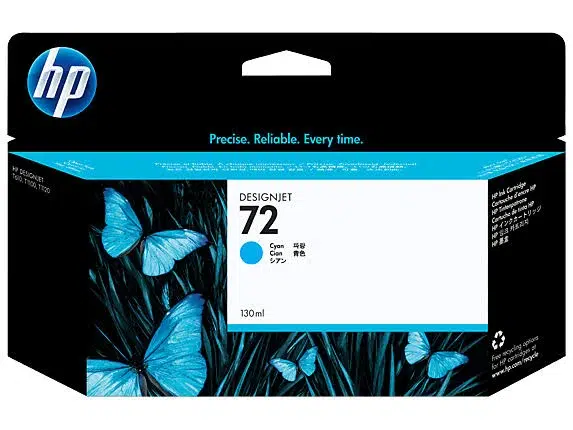 HP 72 Cyan Ink Cartridge
