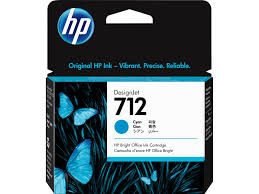 HP No 712 cyan ink Cartridge