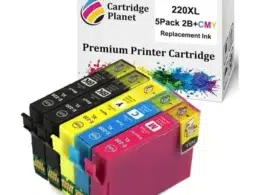Compatible 5 Pack Epson 220XL