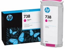 HP 738 Magenta Ink 300ml